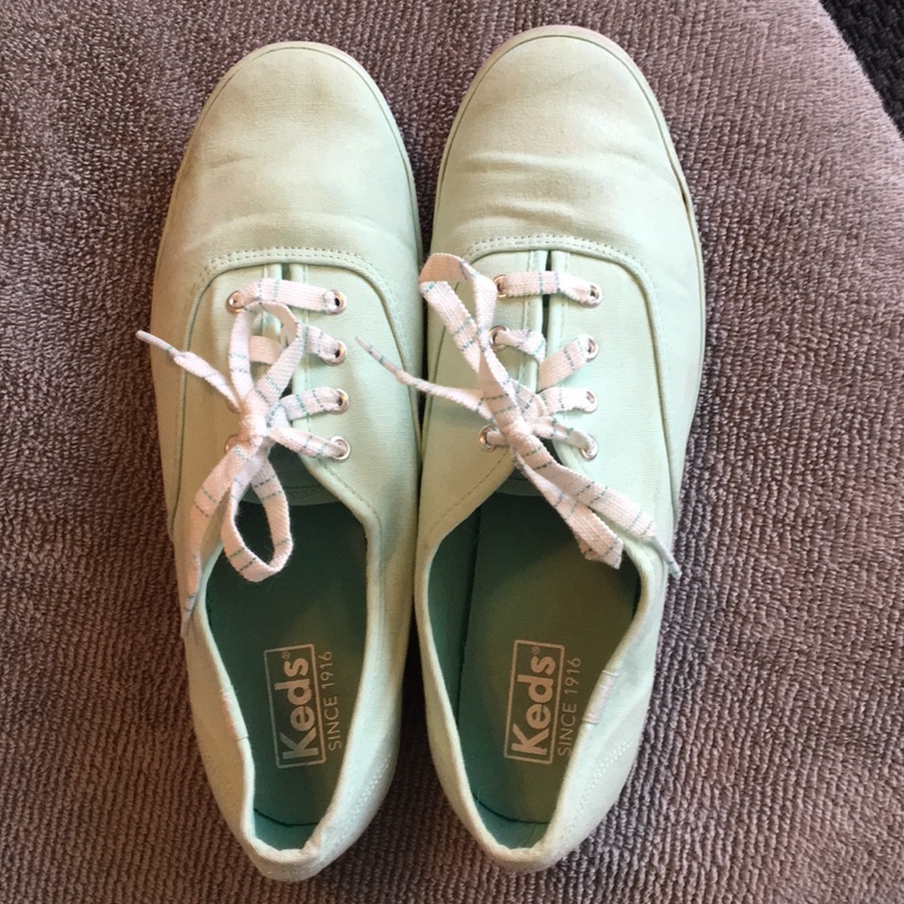 Mint green Keds